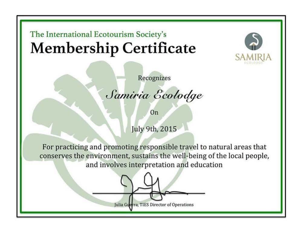 إكيتوس Samiria Ecolodge المظهر الخارجي الصورة
